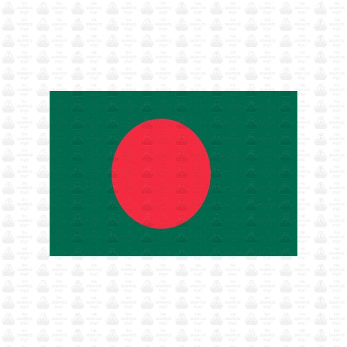 Bangladesh flag sticker 