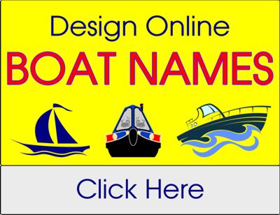 Boat Name Vinyl Lettering Designer